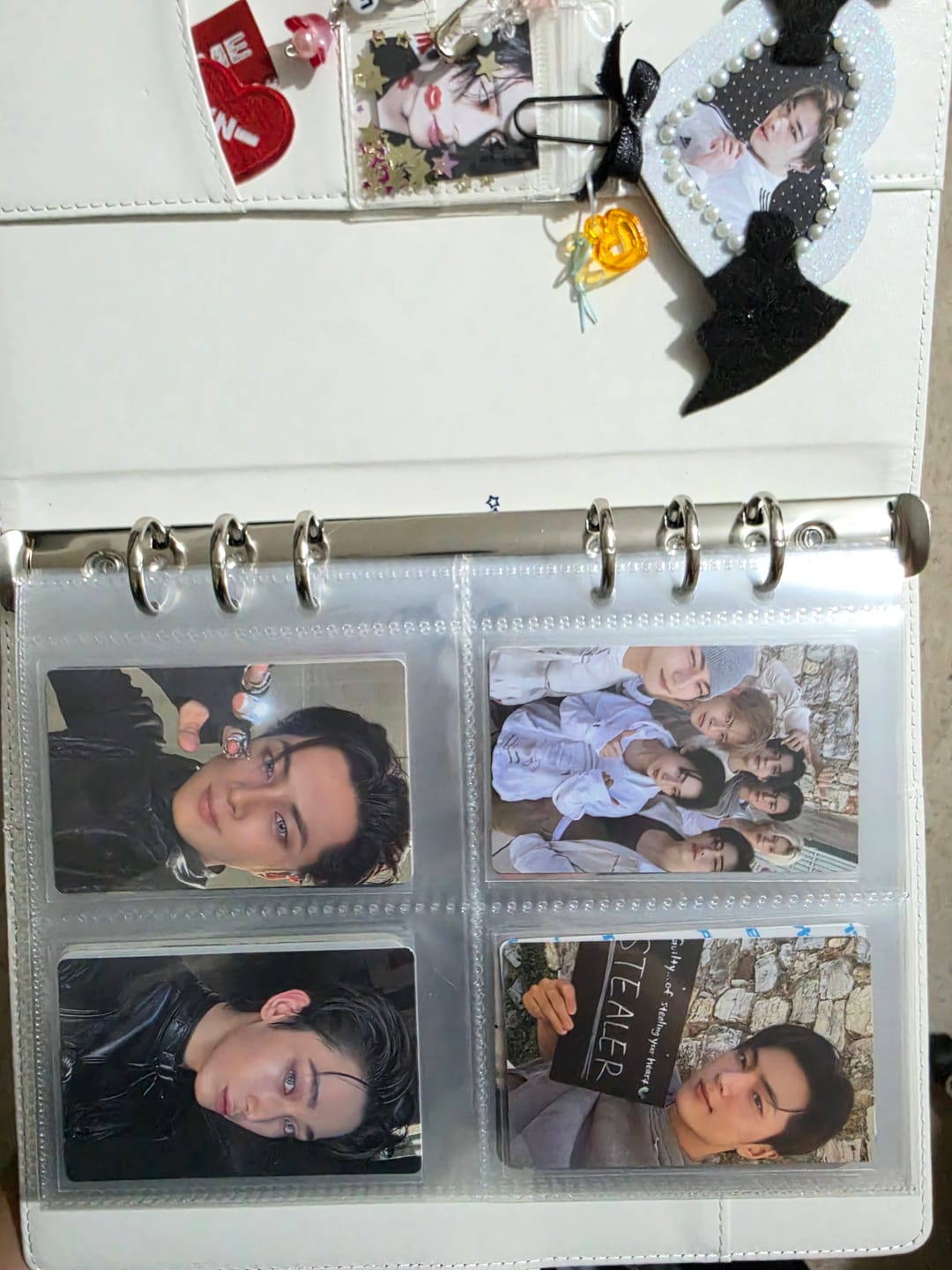 Customer photo review of Premium Photocard Sleeves for K-Pop Fans