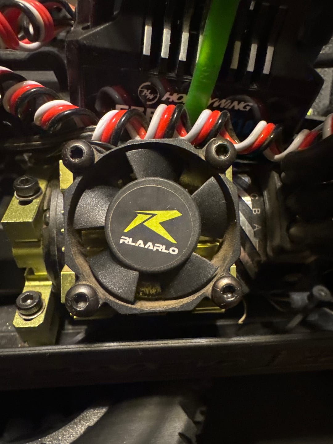 Customer photo review of Motor Heat Sink and Cooling Fan