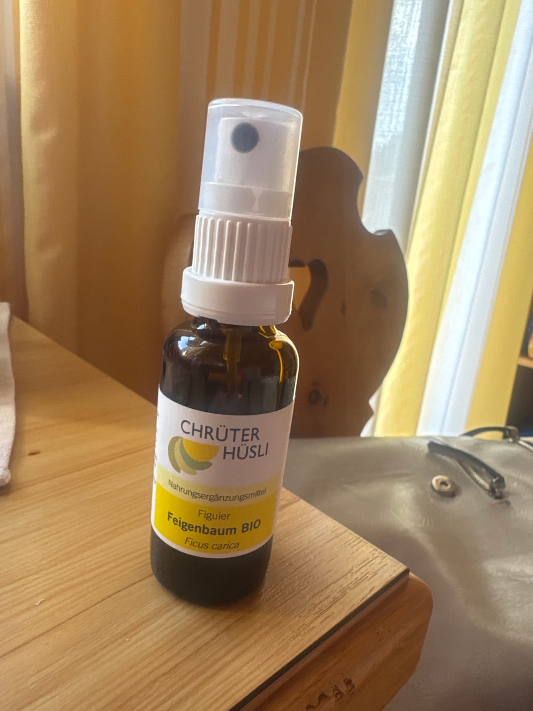 Customer photo review of Glycerinmazerat Feigenbaum Spray Bio 30 ml
