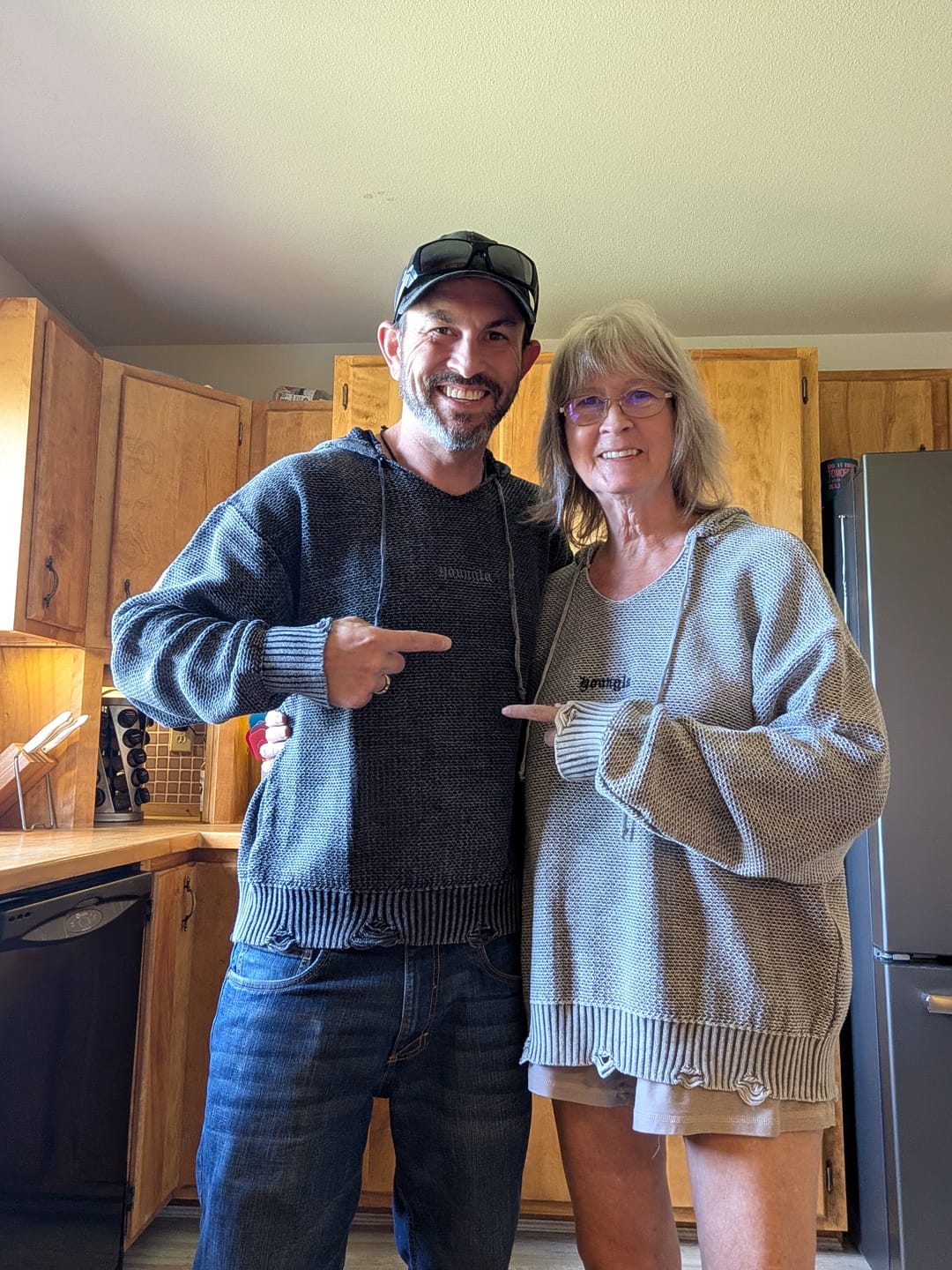 Customer photo review of 5229 - Rave Knit Hoodies