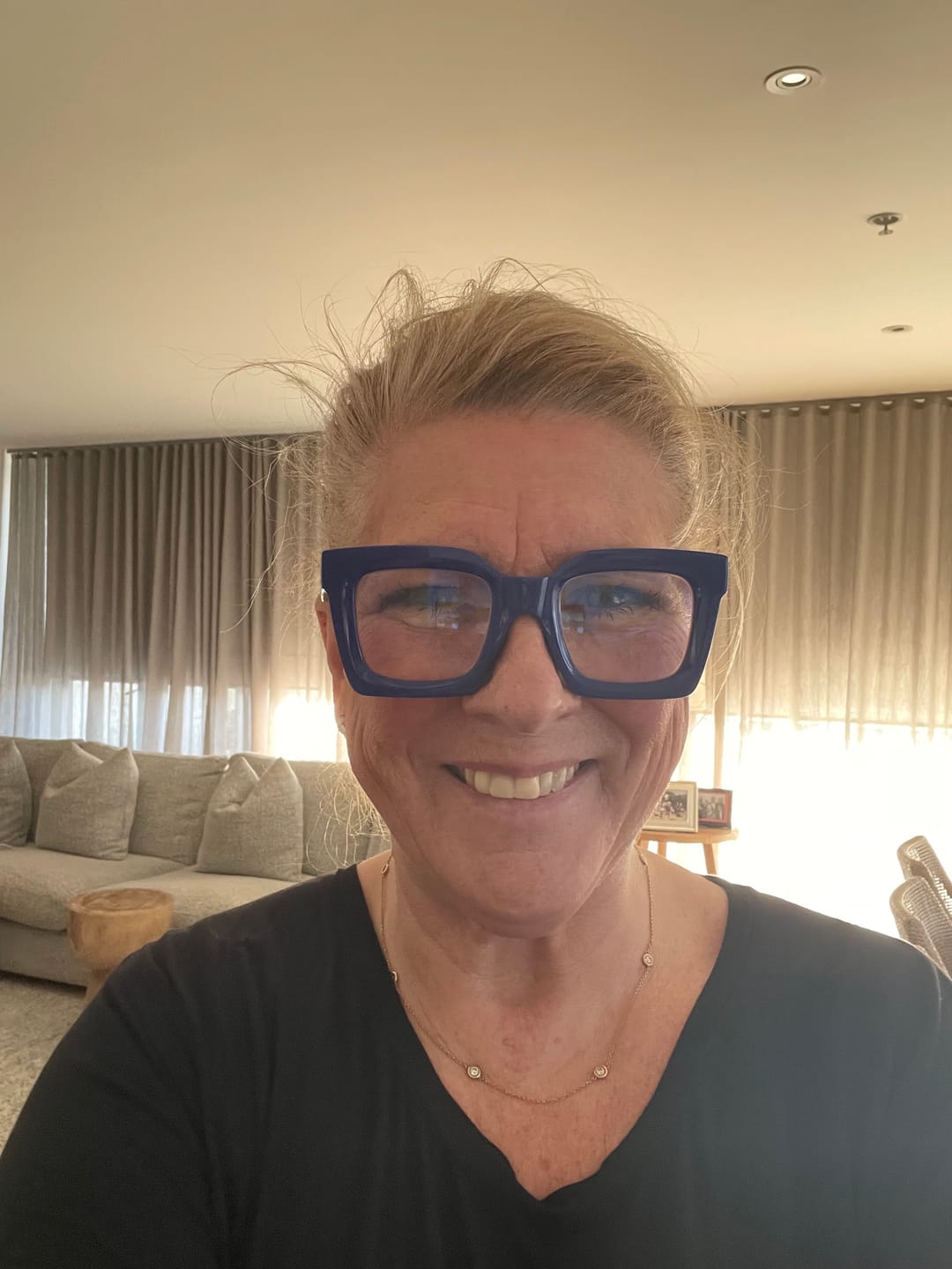 Customer photo review of Asher Blue