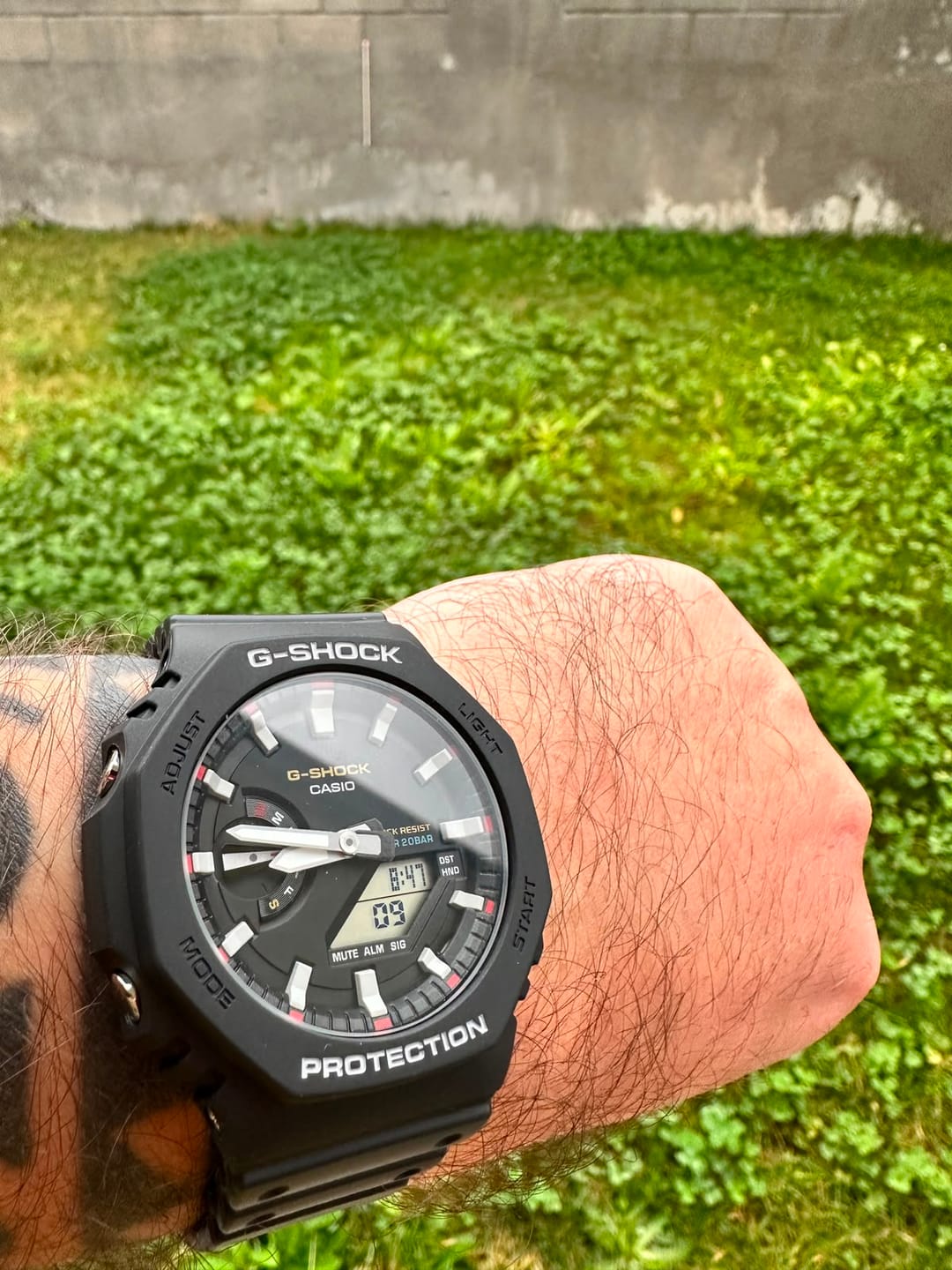 Customer photo review of Reloj Casio G-Shock Casioak GA-2100RL-1AJF 1983 Negro JDM