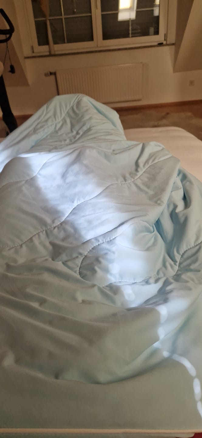 Customer photo review of MagicSleep® Decke – Kühlende Eisdecke für heiße Sommernächte