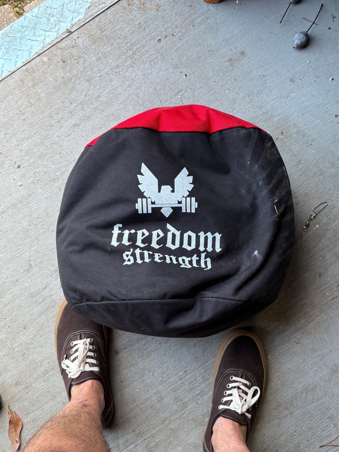 Customer photo review of Strongman Sandbag
