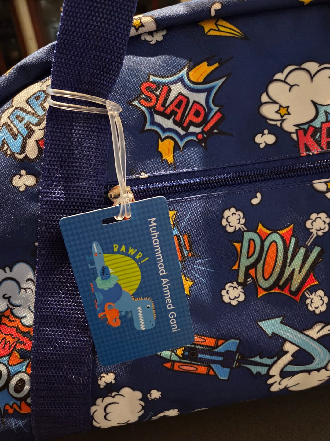 Customer photo review of Colour Bag Tags - Designer themes