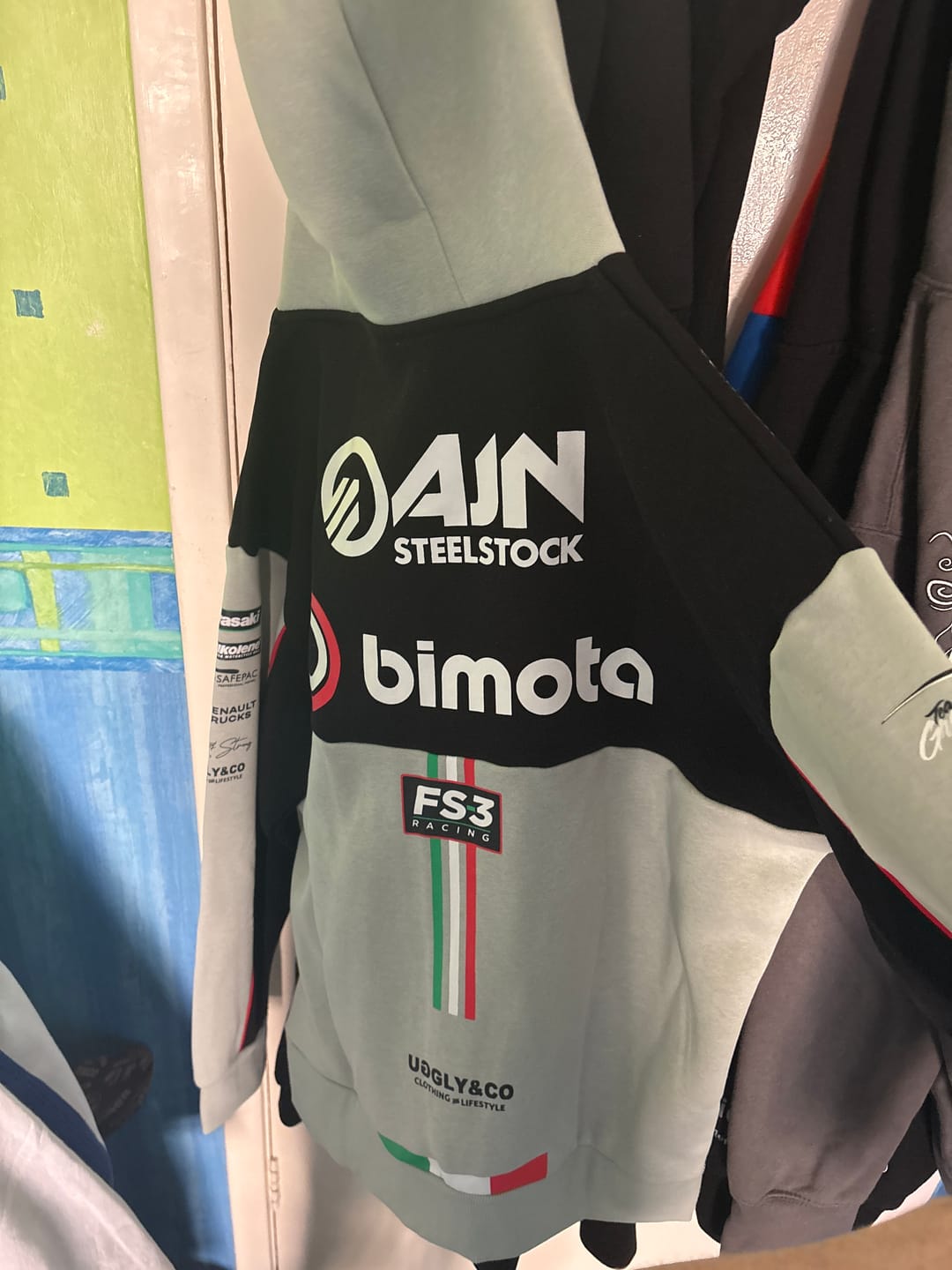 Customer photo review of Bimota FS-3 British Superbikes Hoodie