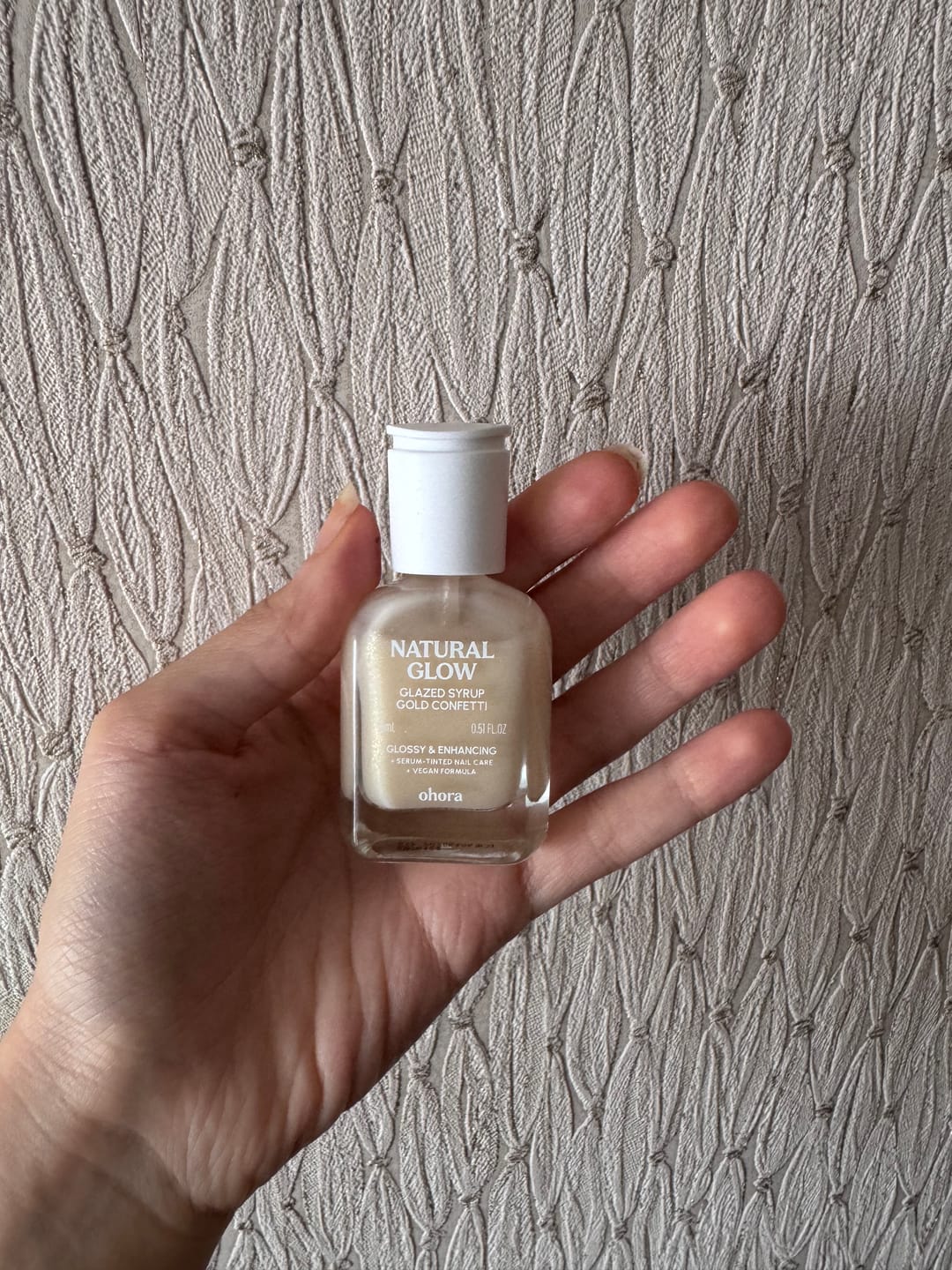 Customer photo review of [Altın Konfeti] Renkli Tırnak Güçlendiricisi