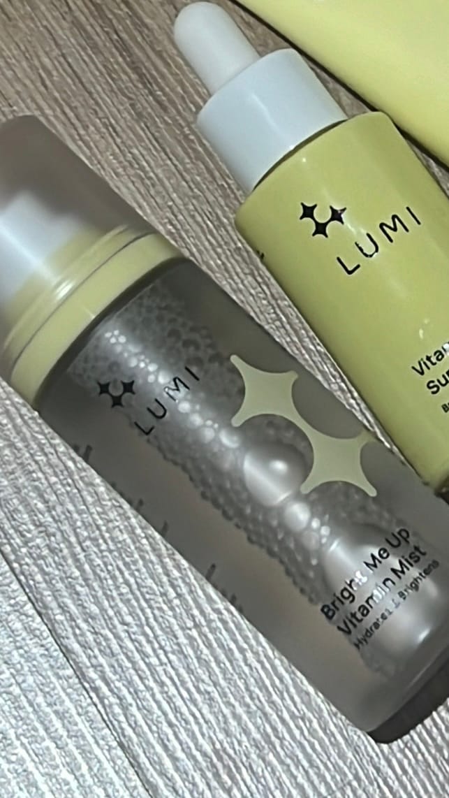 Customer photo review of Bright Me Up Vitamin Mist