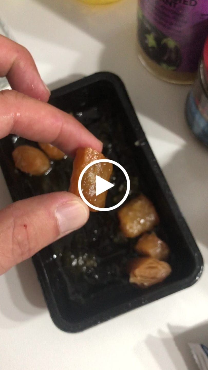 Customer video review of Kourkoubinia – Crispy Greek Phyllo Bites with Citrus & Cinnamon Syrup (200g)