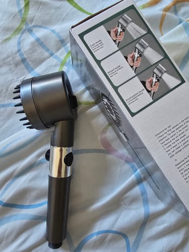 Customer photo review of Cabezal de Ducha Alta Presión + 3 Recambios Gratis