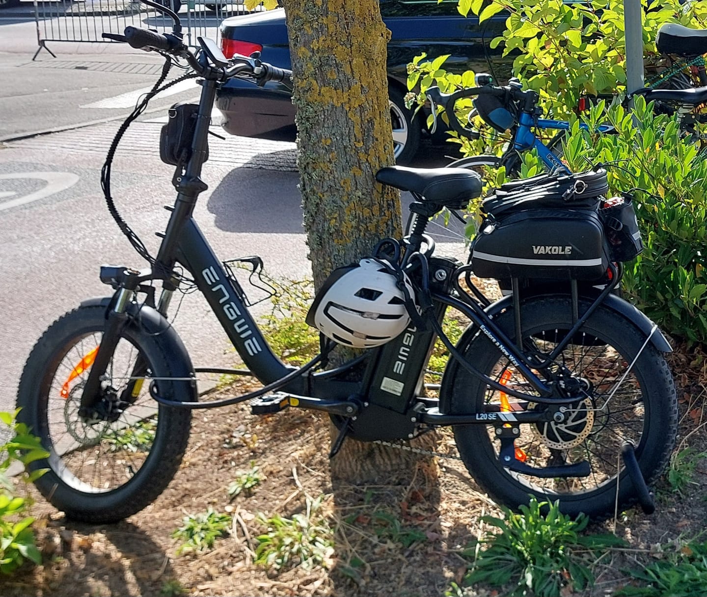 Customer photo review of Engwe L20 SE Electric Bike Brake pads