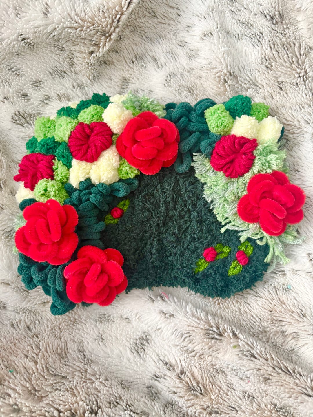 Customer photo review of ROSE BUSH - Moss Coaster Kit