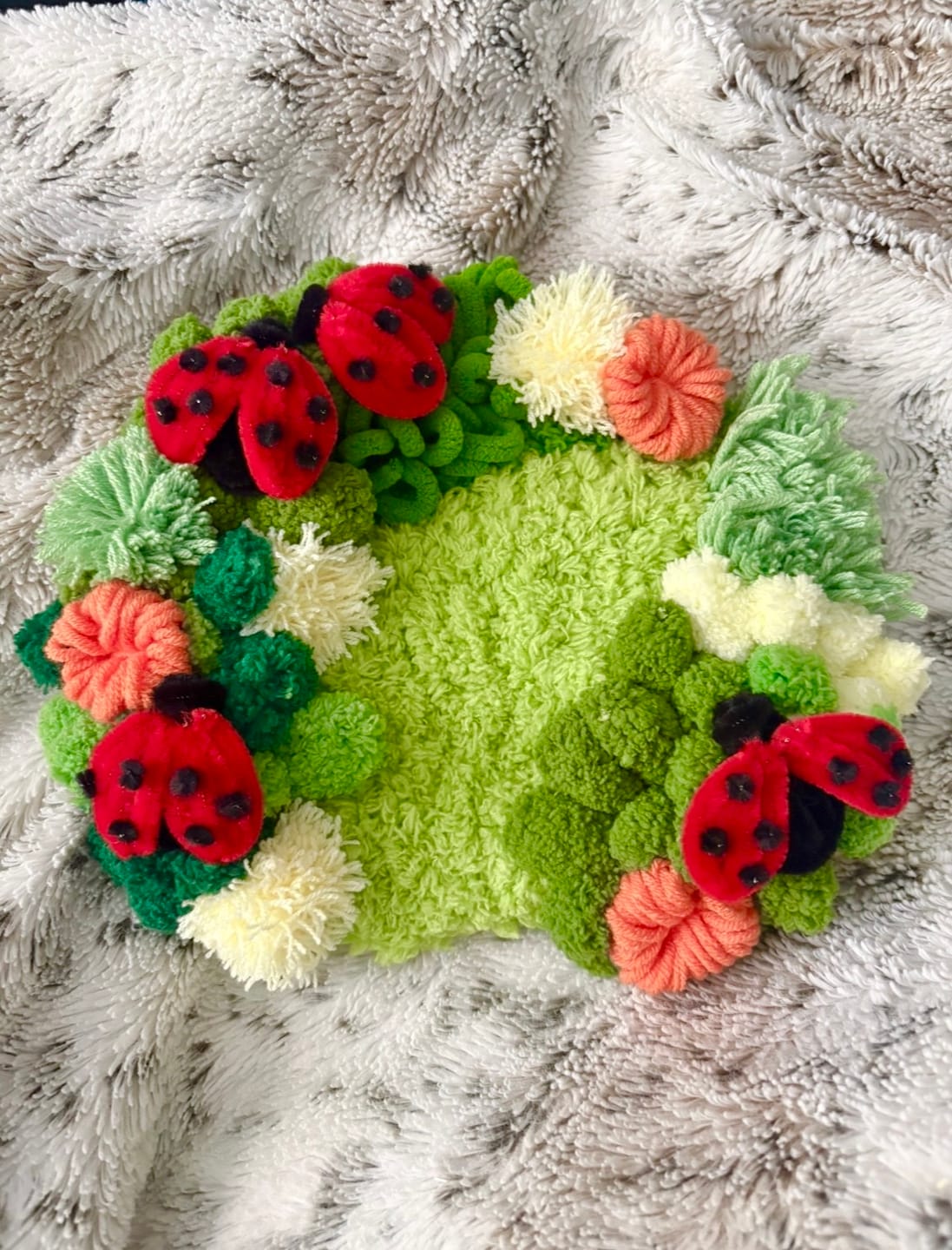 Customer photo review of GARDEN FRIENDS - Moss Coaster Kit