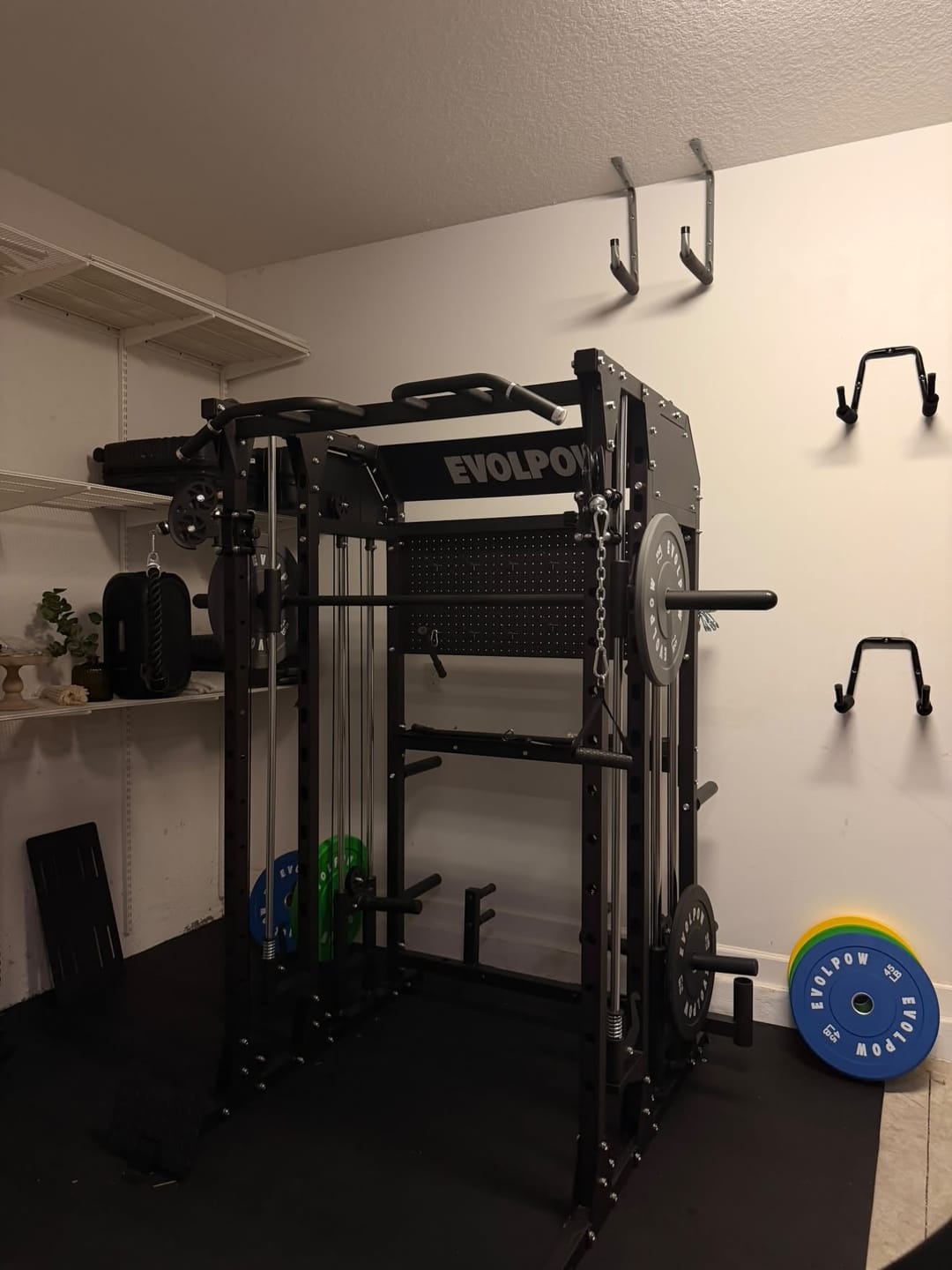 Customer photo review of EVOLPOW M2B Brute All-In-One Smith Machine Home Gym