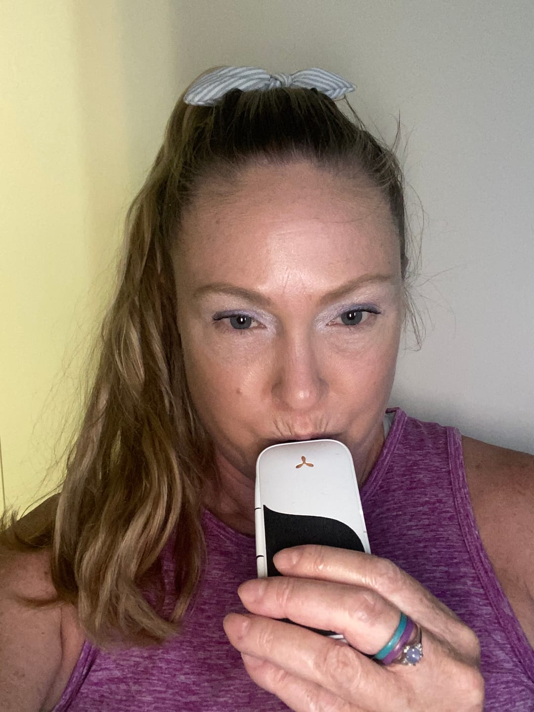 Customer photo review of LEGACY CORE | Dry Herb & Wax Dual Use Vaporizer - 7 LED Heat Levels, Smooth and Easy-to-Use