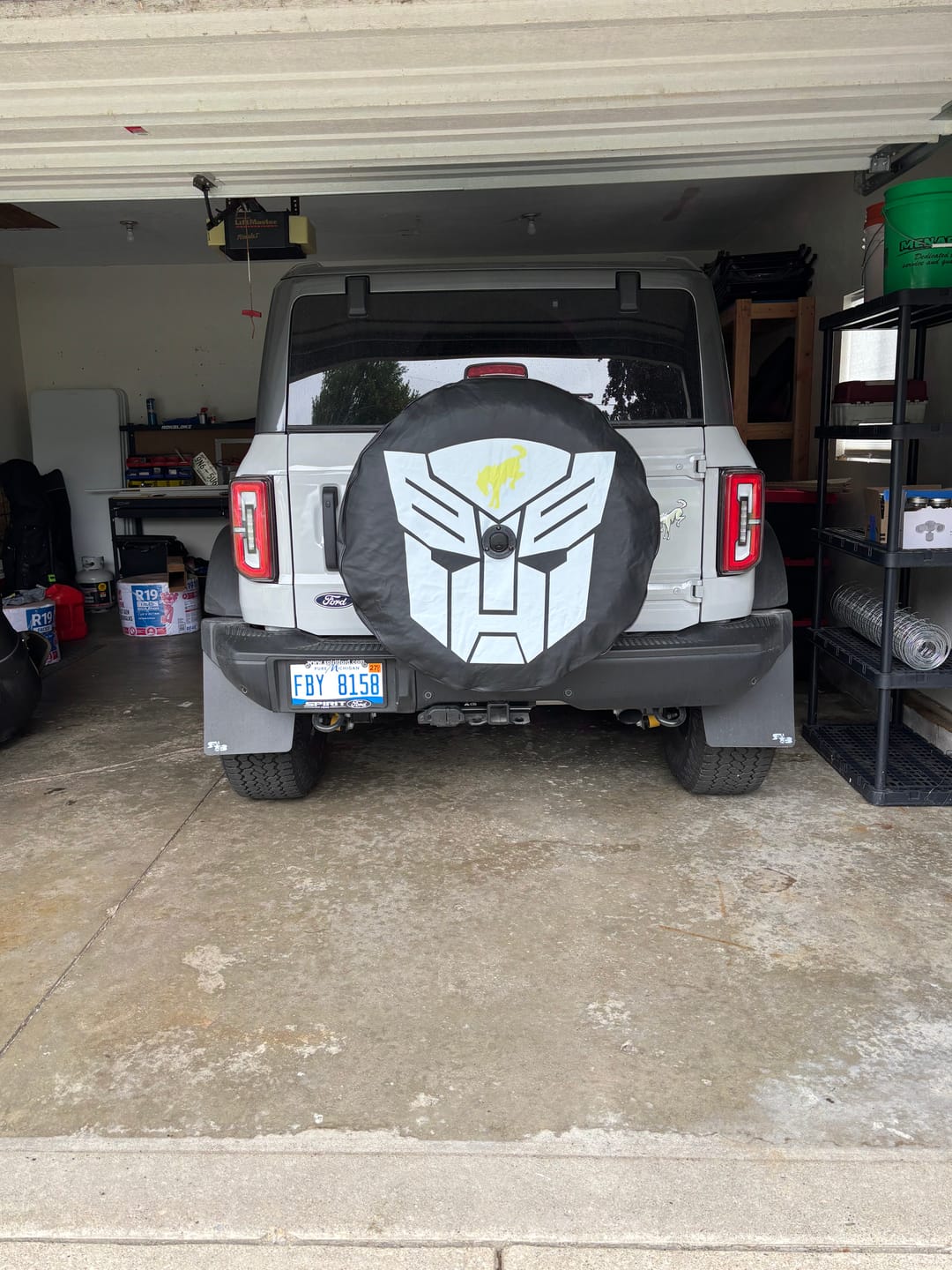 Customer photo review of CUSTOM Ford Bronco Tire Cover