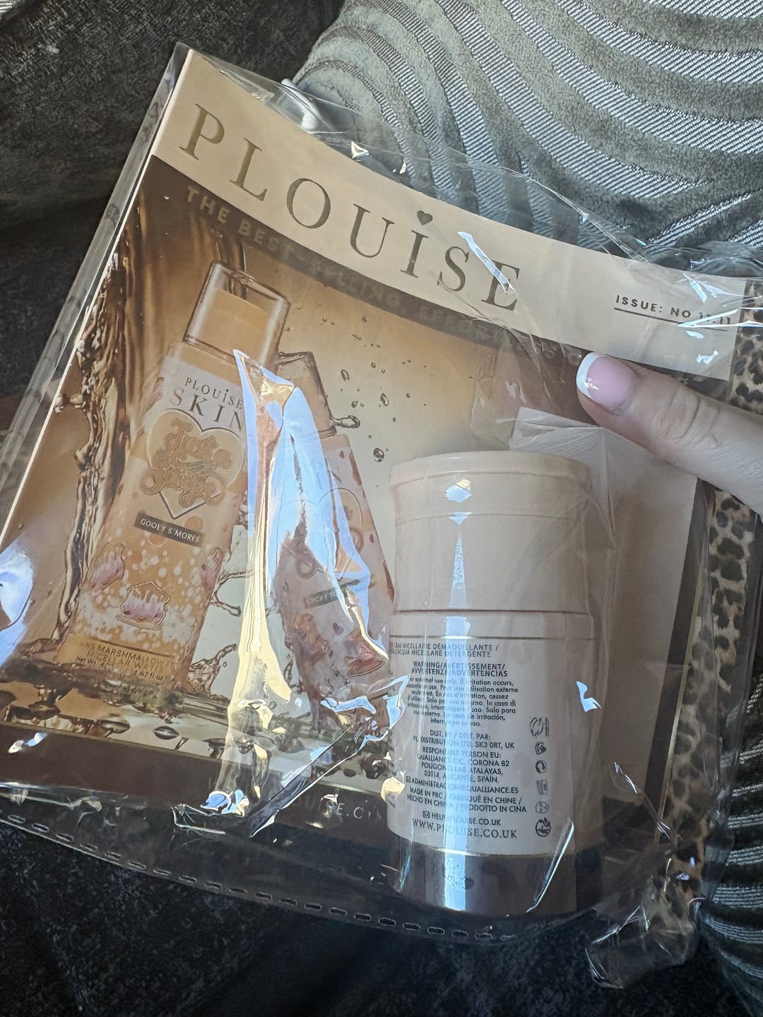 Customer photo review of Cheetah Micellar Water Magazine