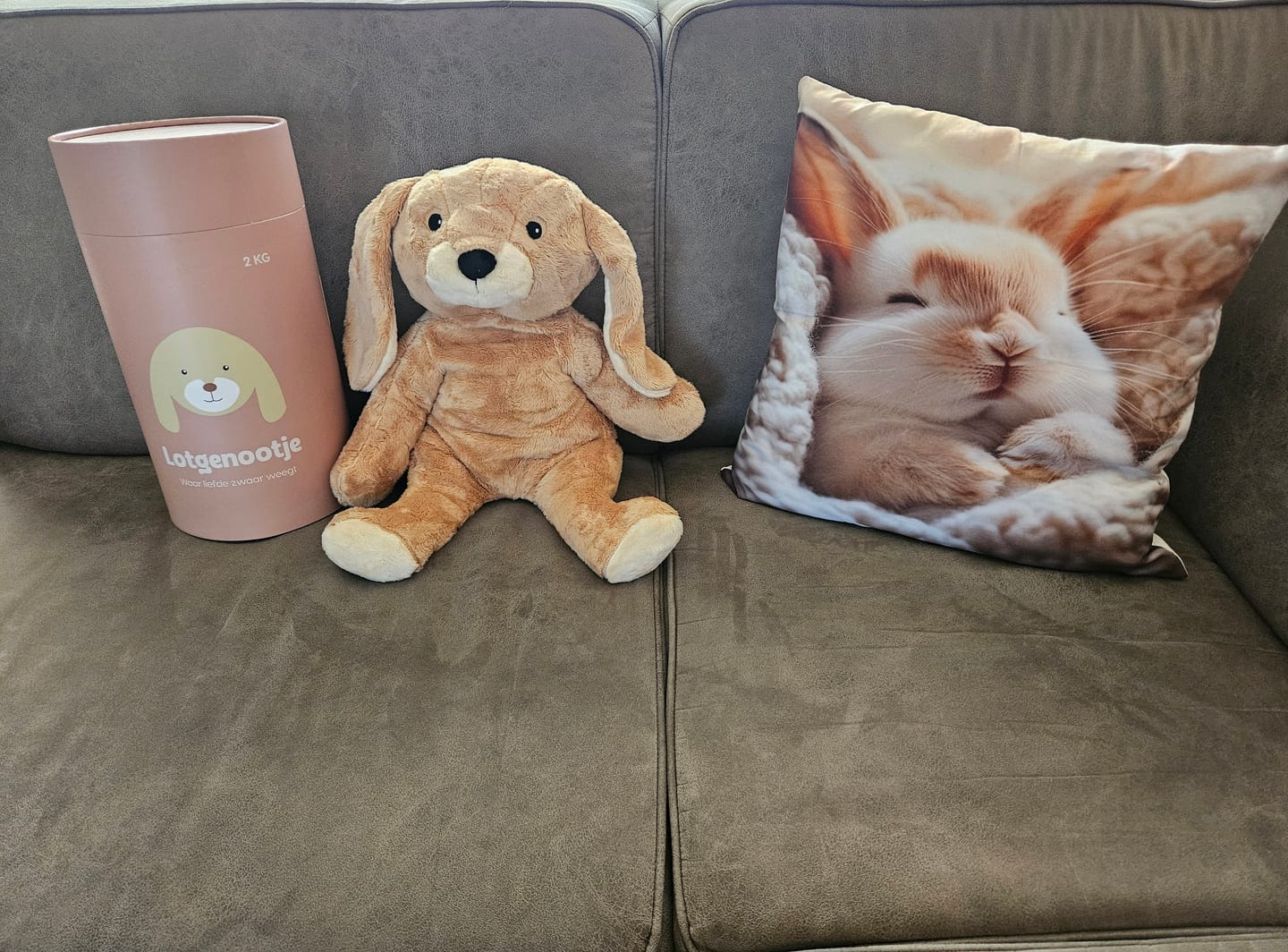 Customer photo review of Lotgenootje Konijn 2kg