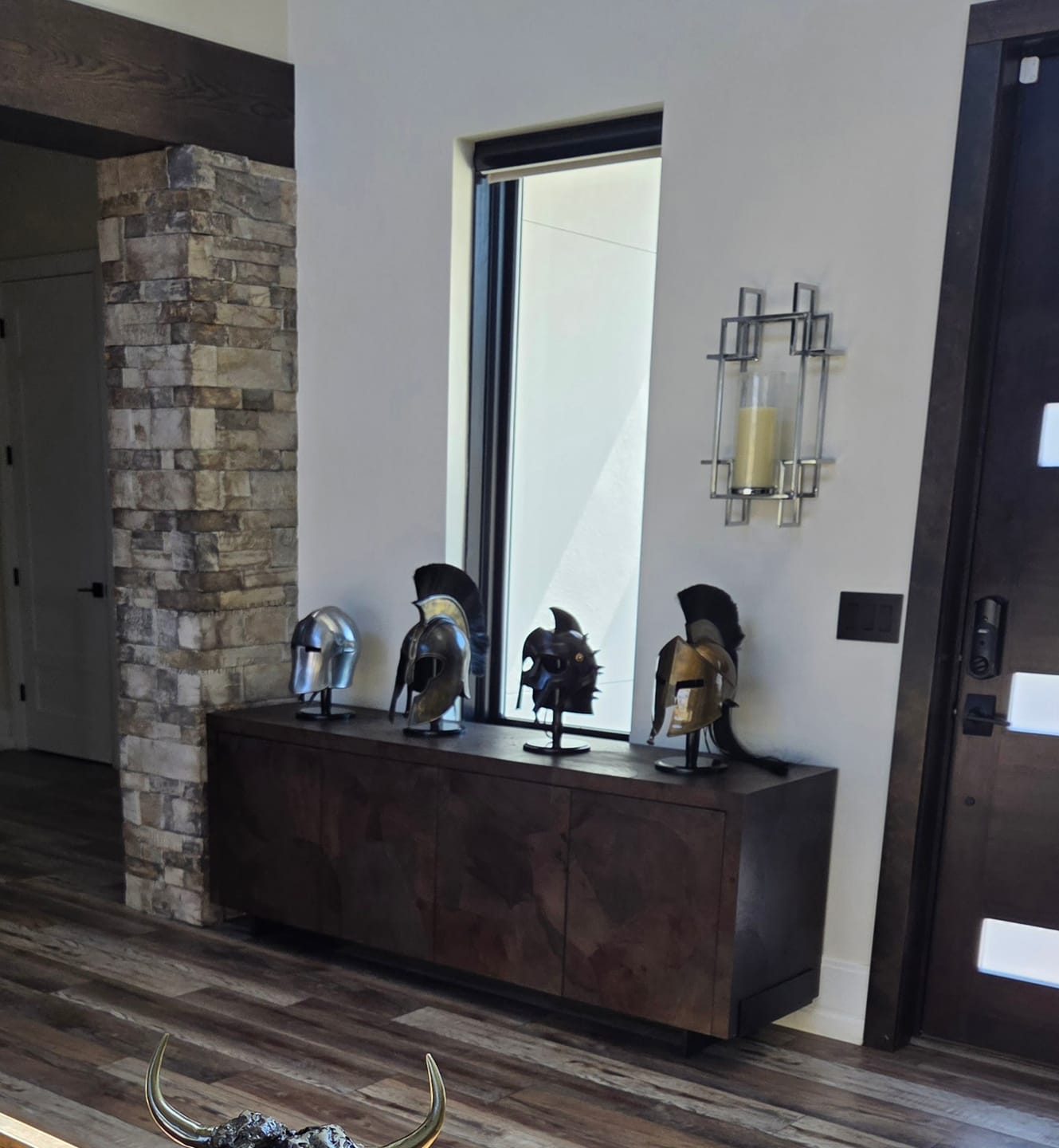 Customer photo review of The Great Spartan king Leonidas Helmet
