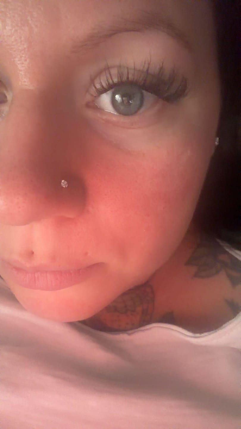 Customer photo review of SPIDERA Lash Clusters