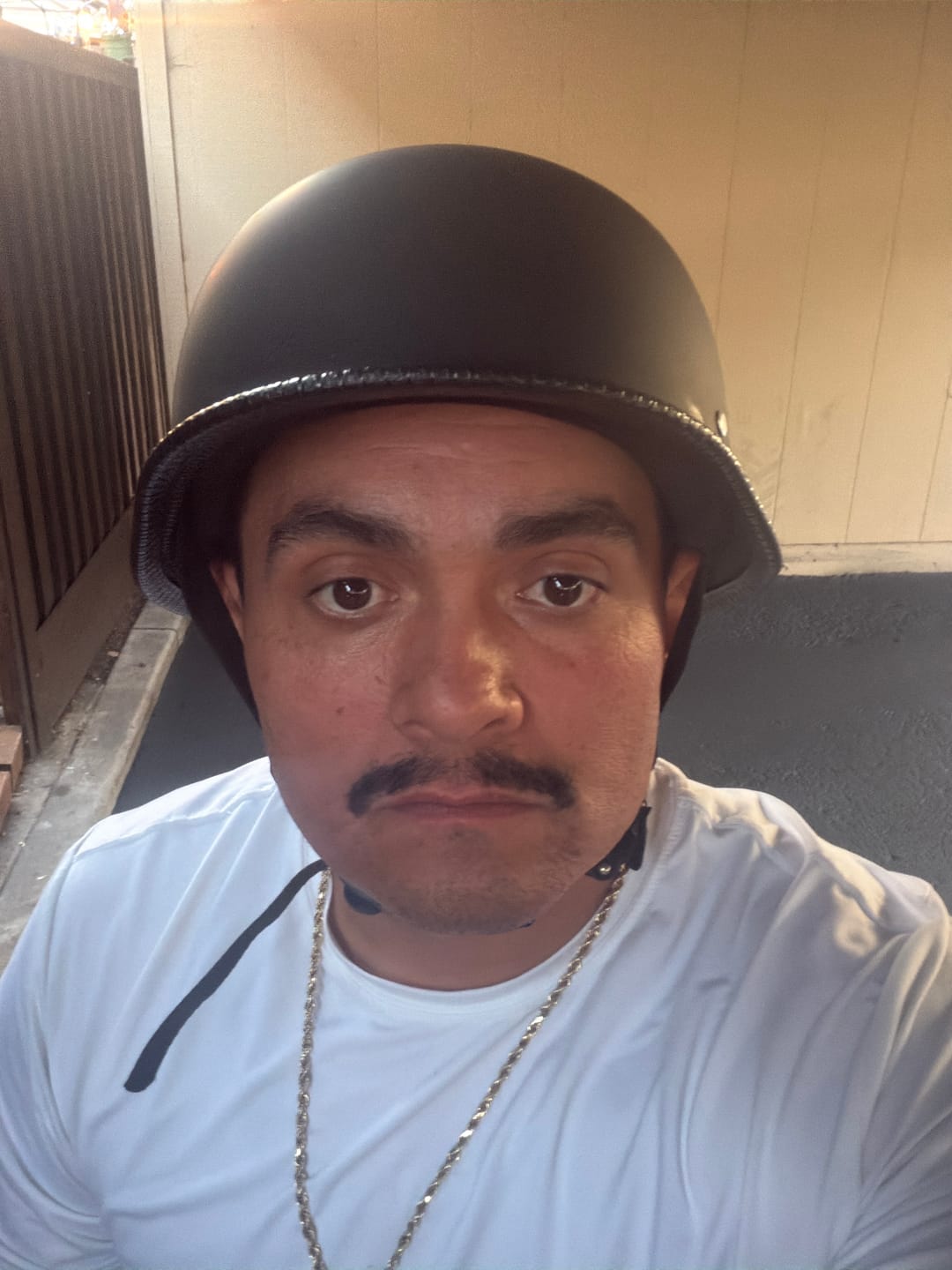 Customer photo review of Lightweight Mayan DOT Germanator Helmet / Matte Black