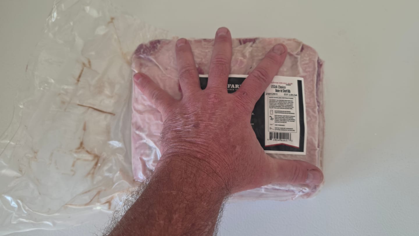 Customer photo review of Buy 2 Beef Plate Ribs, Get 1 FREE + Holy Cow Seasoning