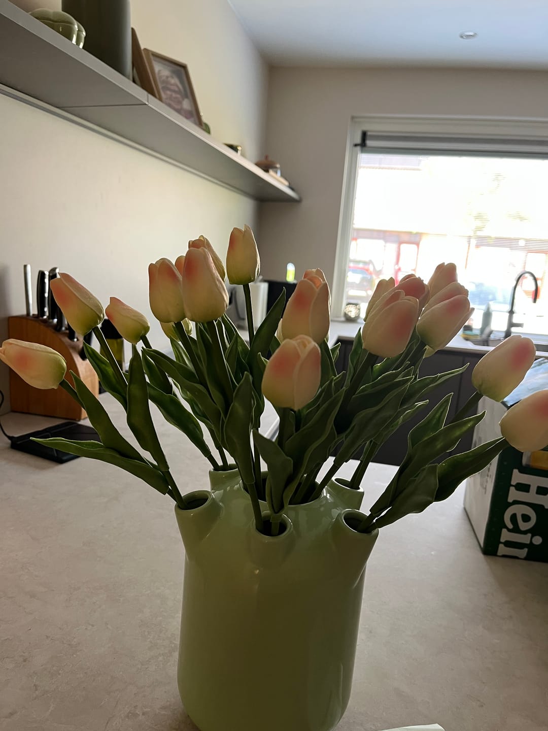 Customer photo review of Tulpen Boeket - Oud Roze (25 stengels)