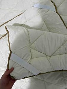 Customer photo review of 200x200 Yün Yatak Pedi 4 KG Merinos Kuzu Yünü