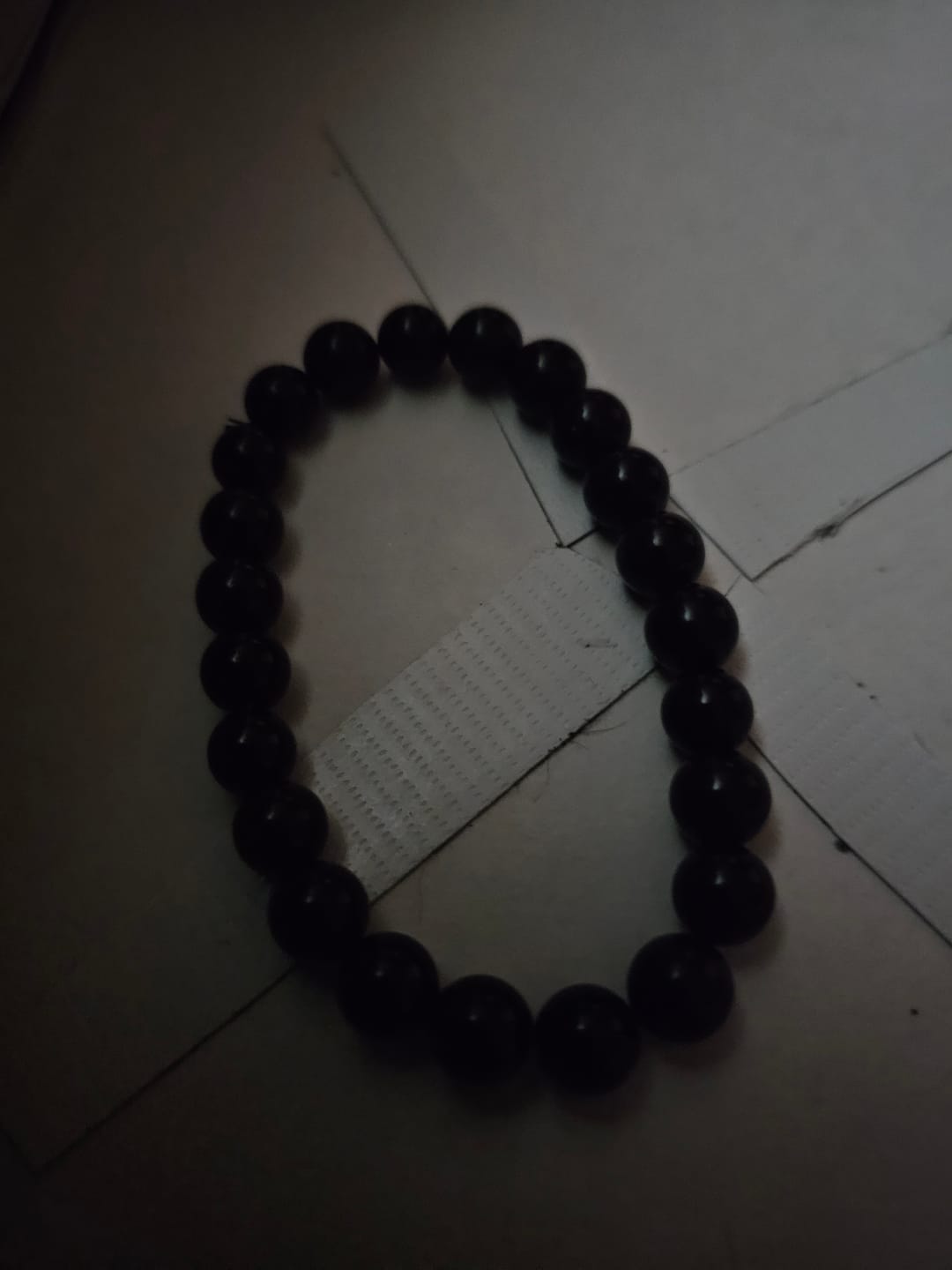 Customer photo review of Green Eye Obsidian Healing Bracelet