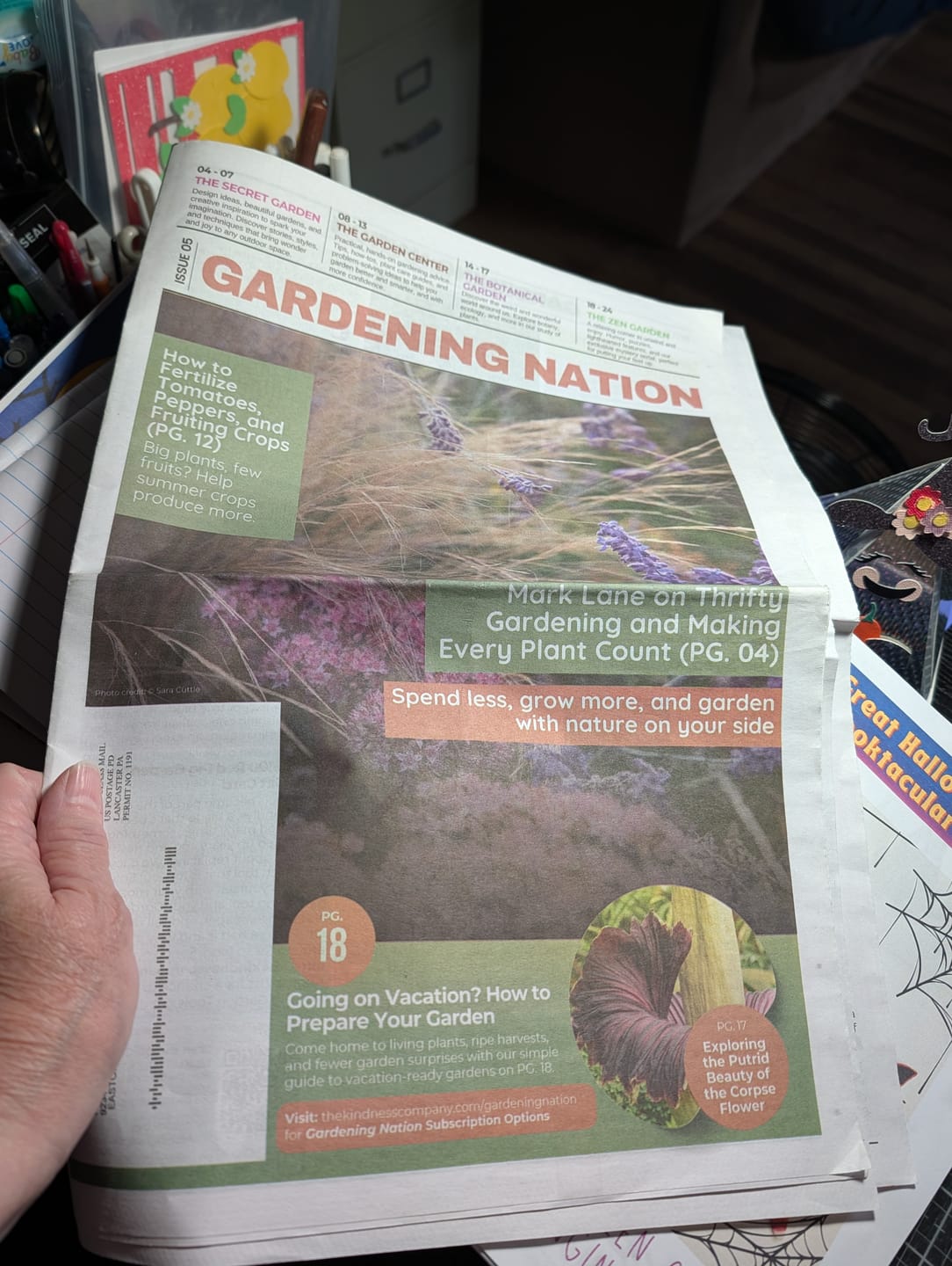 Customer photo review of Gardening Nation • Issue 1