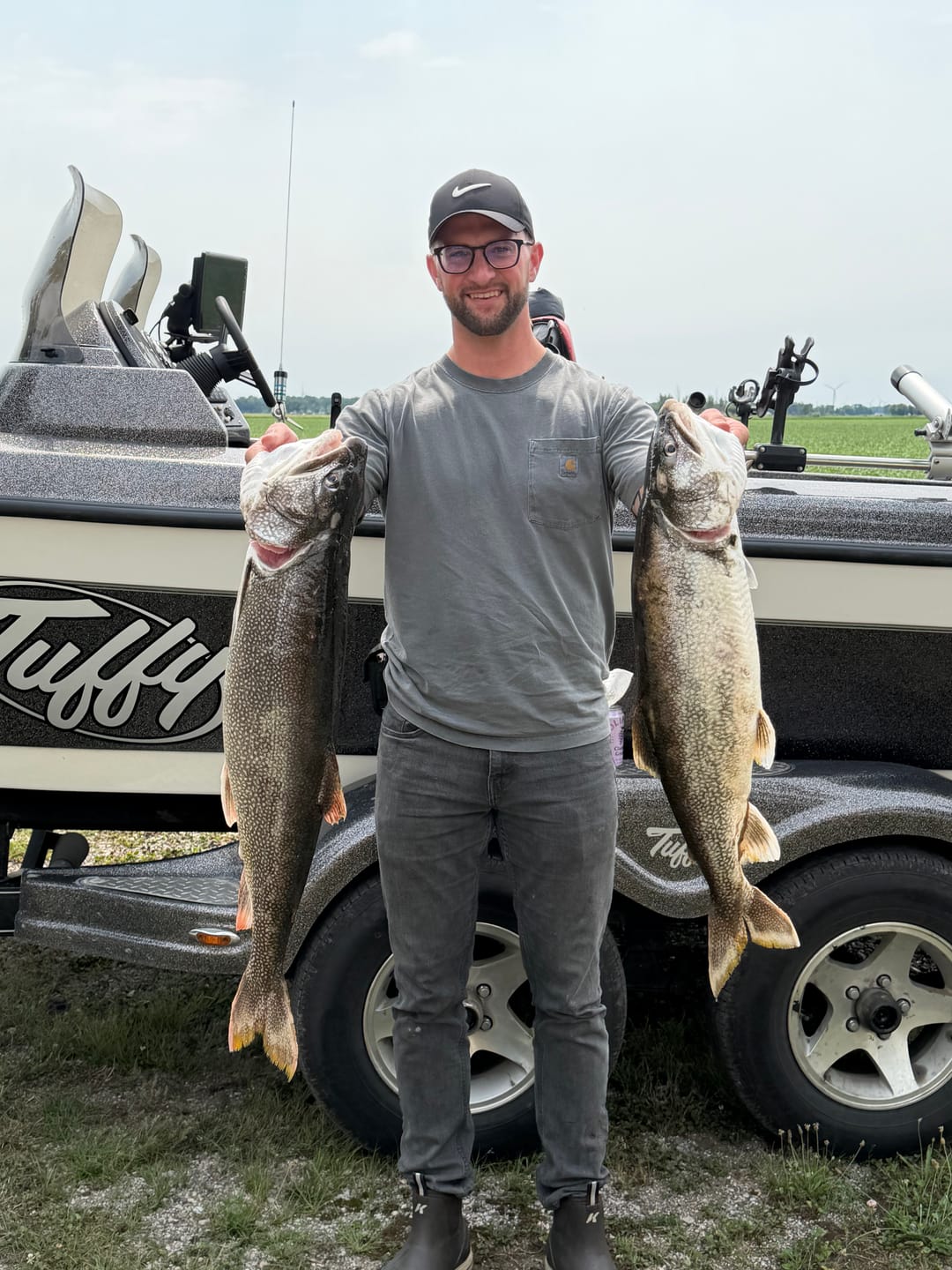 Customer photo review of Lake Trout/Salmon Jigging Rod