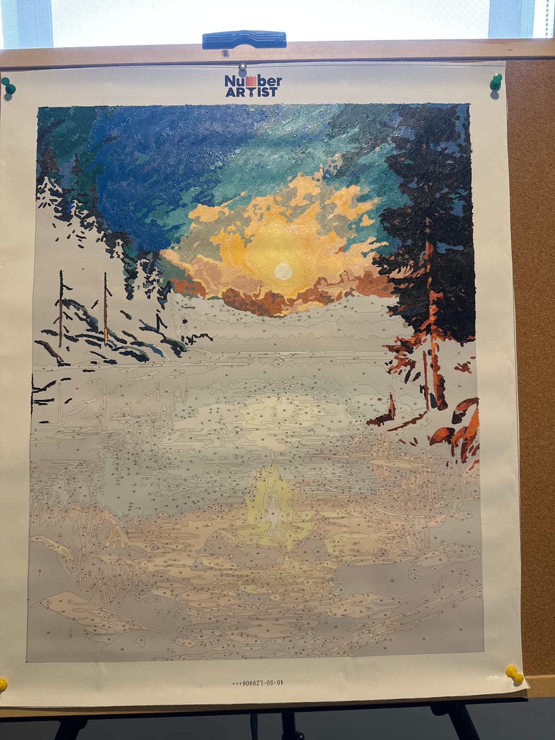 Customer photo review of Night by the Lakeside