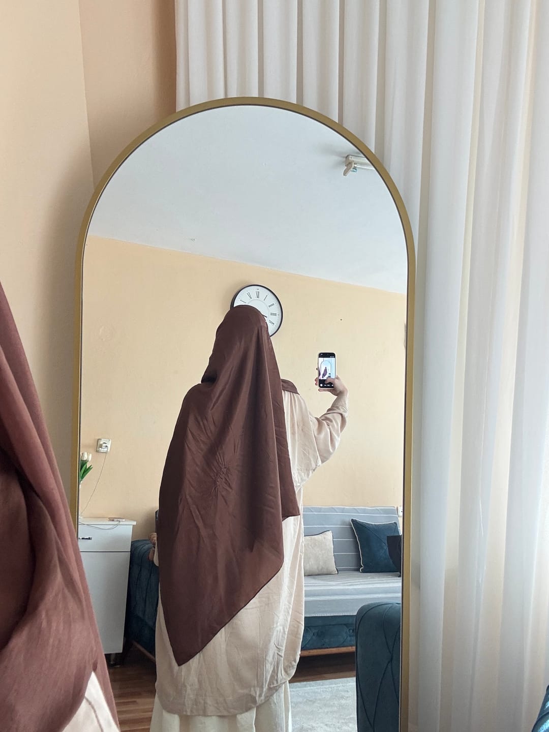 Customer photo review of Pure Silk Maxi Hijab