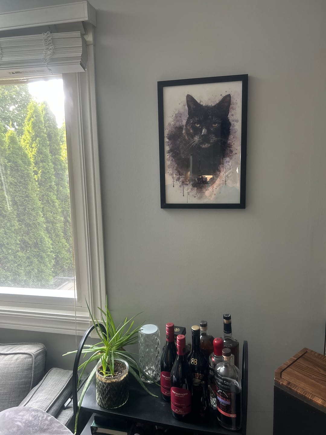 Customer photo review of Personalized Poster - Watercolor Realistic Portrait