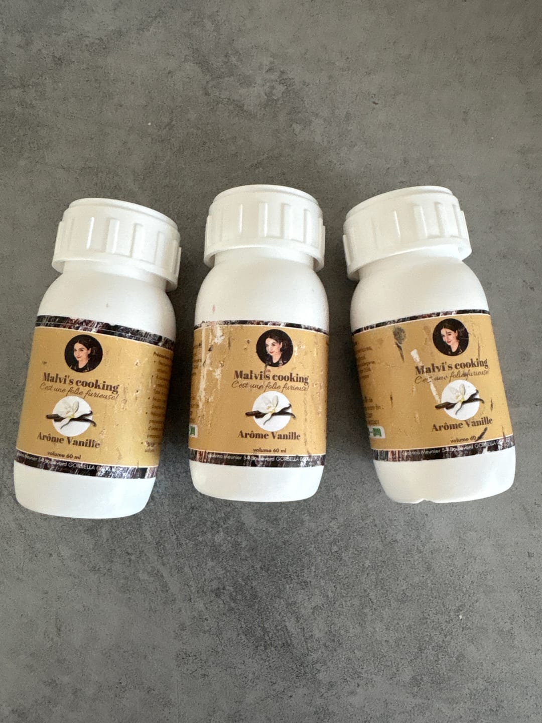 Customer photo review of Arôme crème Vanille Subtile