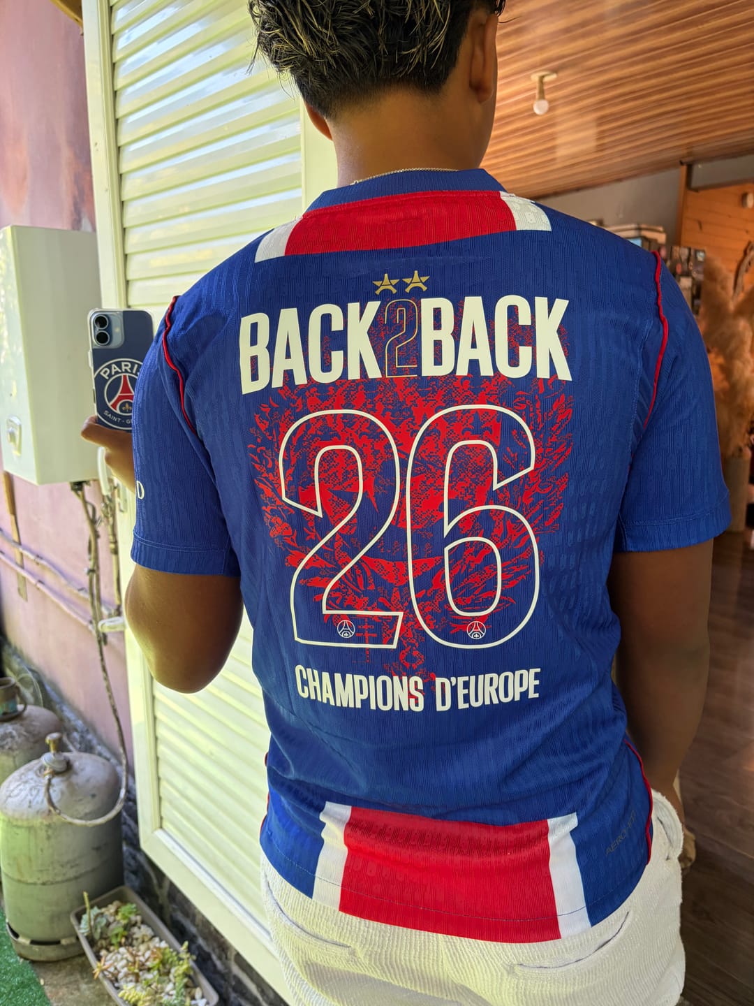 Customer photo review of Paris SG 2 étoiles Domicile Collector 26/27 (Précommande)