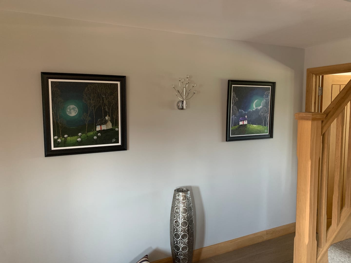 Customer photo review of Teal Glow (Glow In The Dark Version) By Geoff Beckett **Free, Next Day Delivery