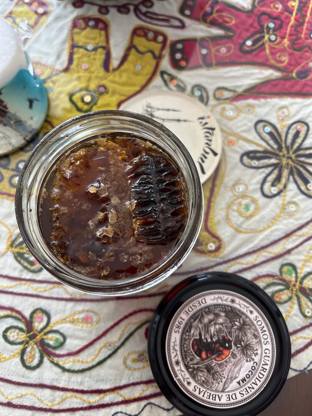 Customer photo review of Miel Con Panal Origen Tierra Alta Córdoba