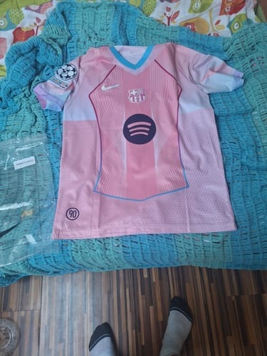 Customer photo review of Barcelona "Aurora" Limited Jersey