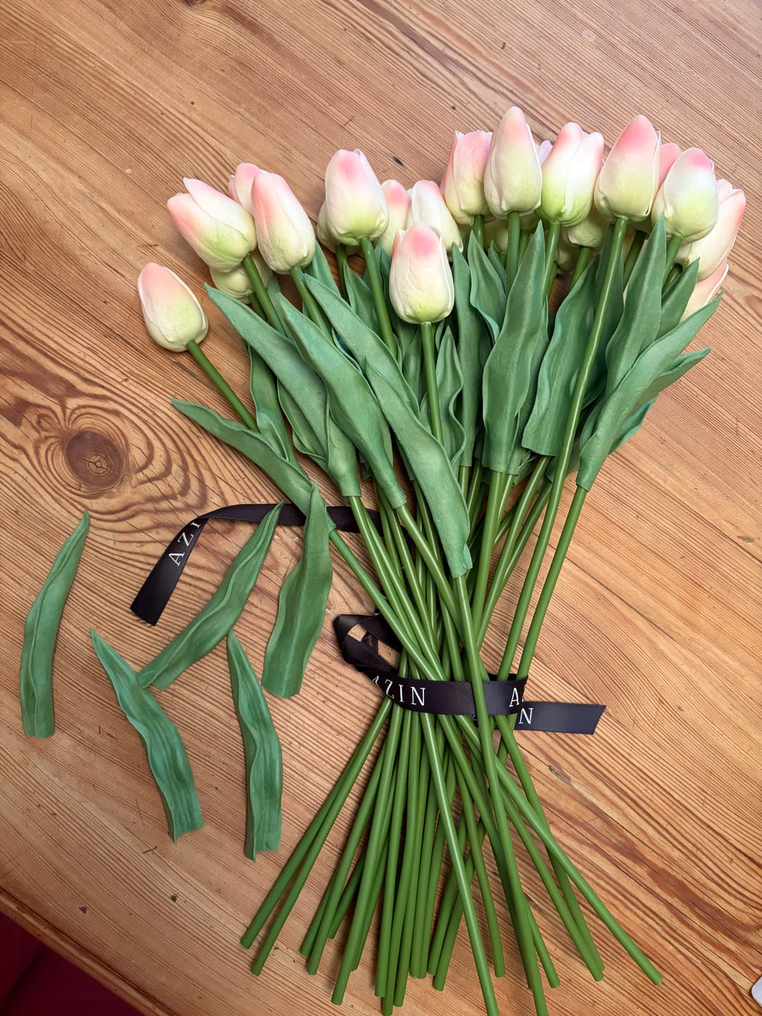 Customer photo review of Tulpen Boeket - Oud Roze (25 stengels)