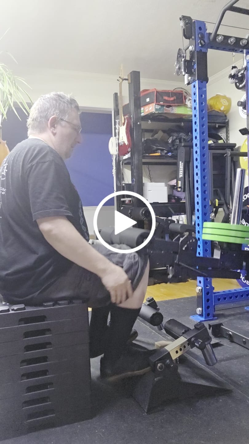Customer video review of APEX BARRETT BELT SQUAT