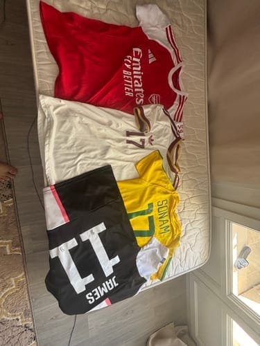 Customer photo review of Brazil 2002 Home Jersey Kids Size