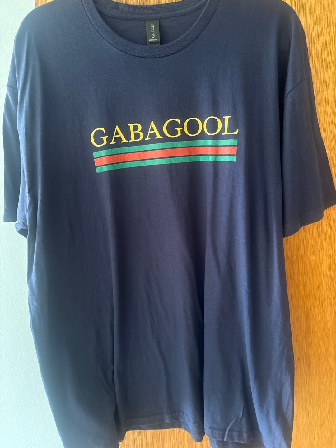 Customer photo review of Gabagool Fashion T-Shirt