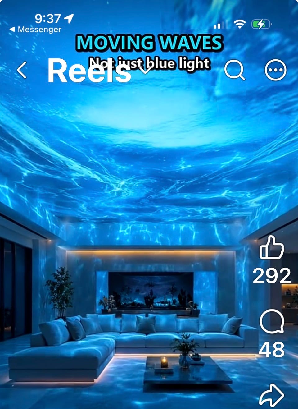 Customer photo review of Litlamp® Holographic Night Light Projector