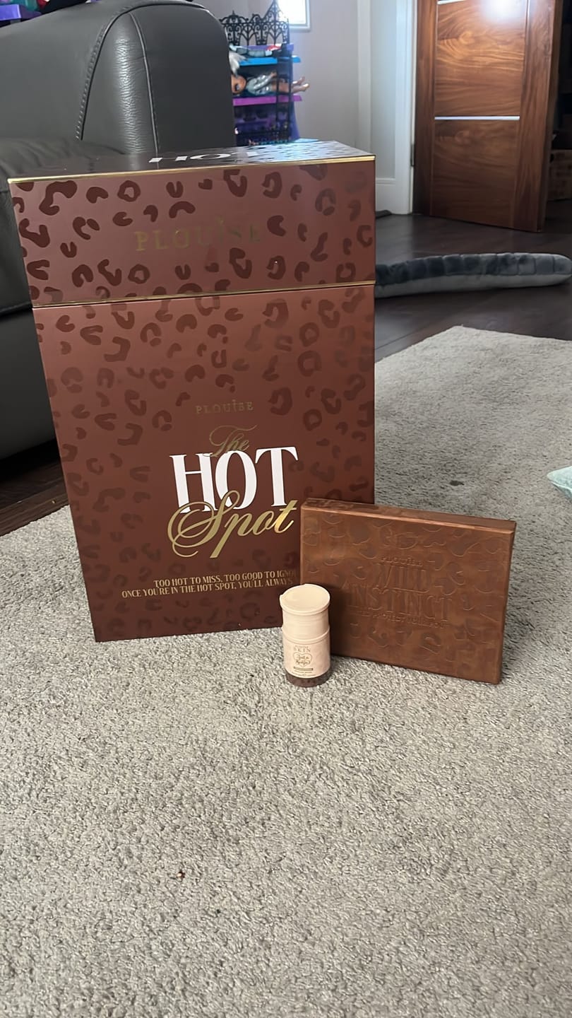 Customer photo review of Wild Instincts Cheetah Tinted Lip Conditioner Set