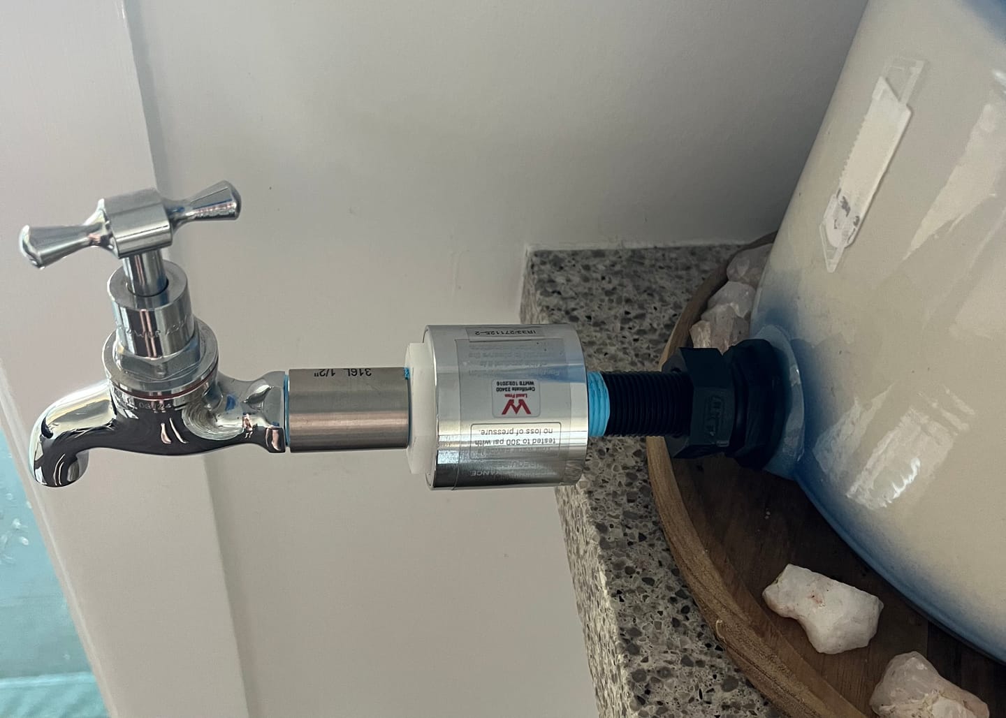 Customer photo review of IRIS Sink · Shower