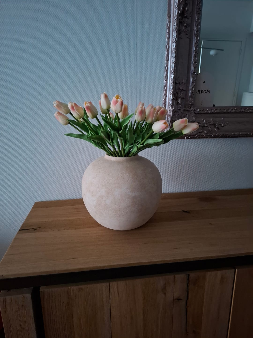 Customer photo review of Tulpen Boeket - Oud Roze (25 stengels)