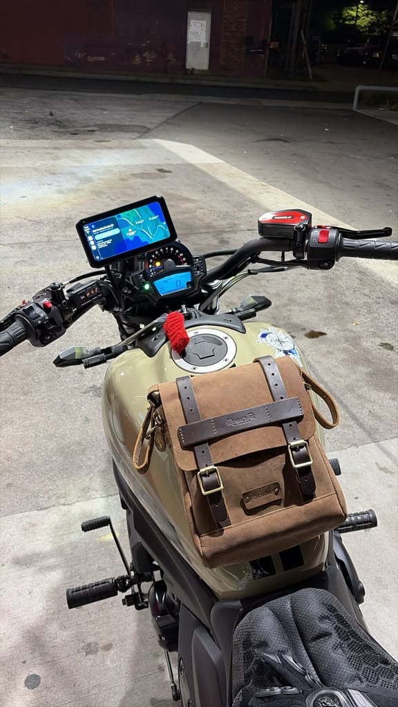 Customer photo review of Tank & Tail Bag
