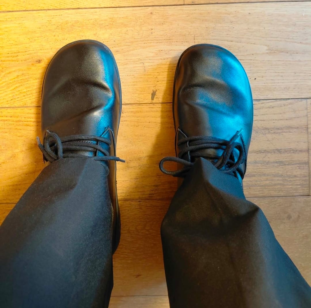 Customer photo review of Dream III - Barefoot Dress Shoes