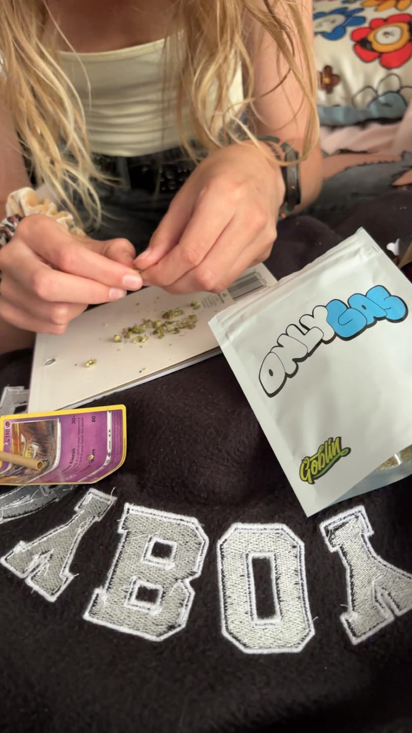 Customer photo review of Purple Push Pop -THCa Flower